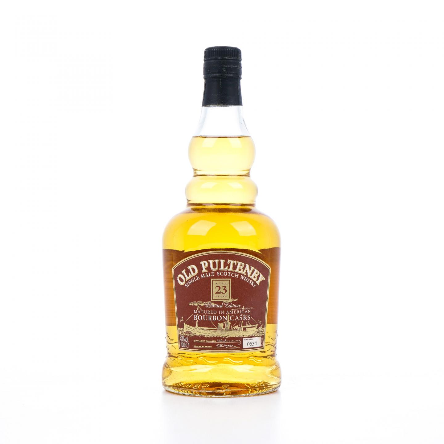 Old Pulteney 老富特尼 23年 波本桶 限量版