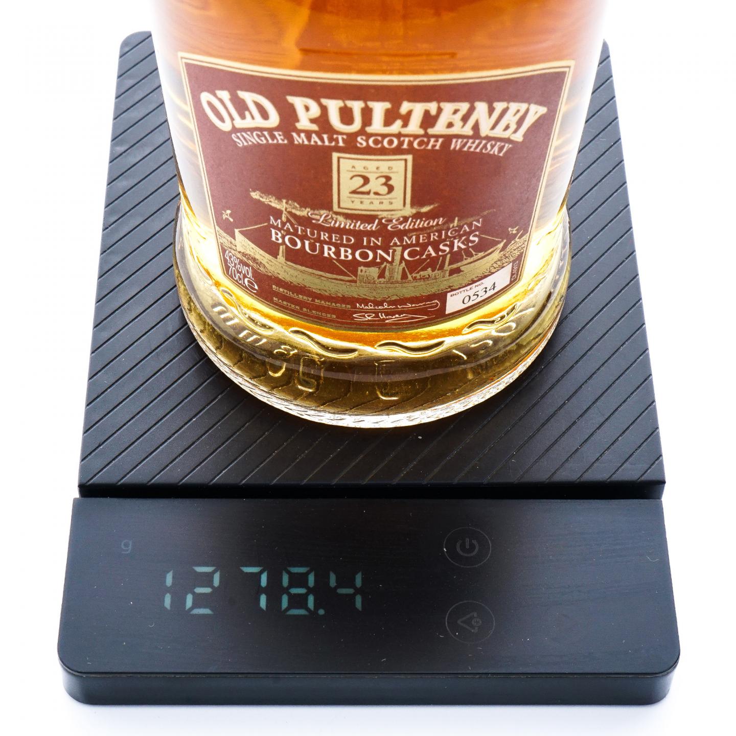 Old Pulteney 老富特尼 23年 波本桶 限量版