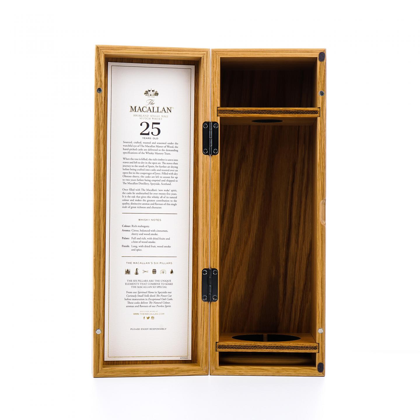 【附X光图】Macallan 麦卡伦 25年 2021 黑腰带