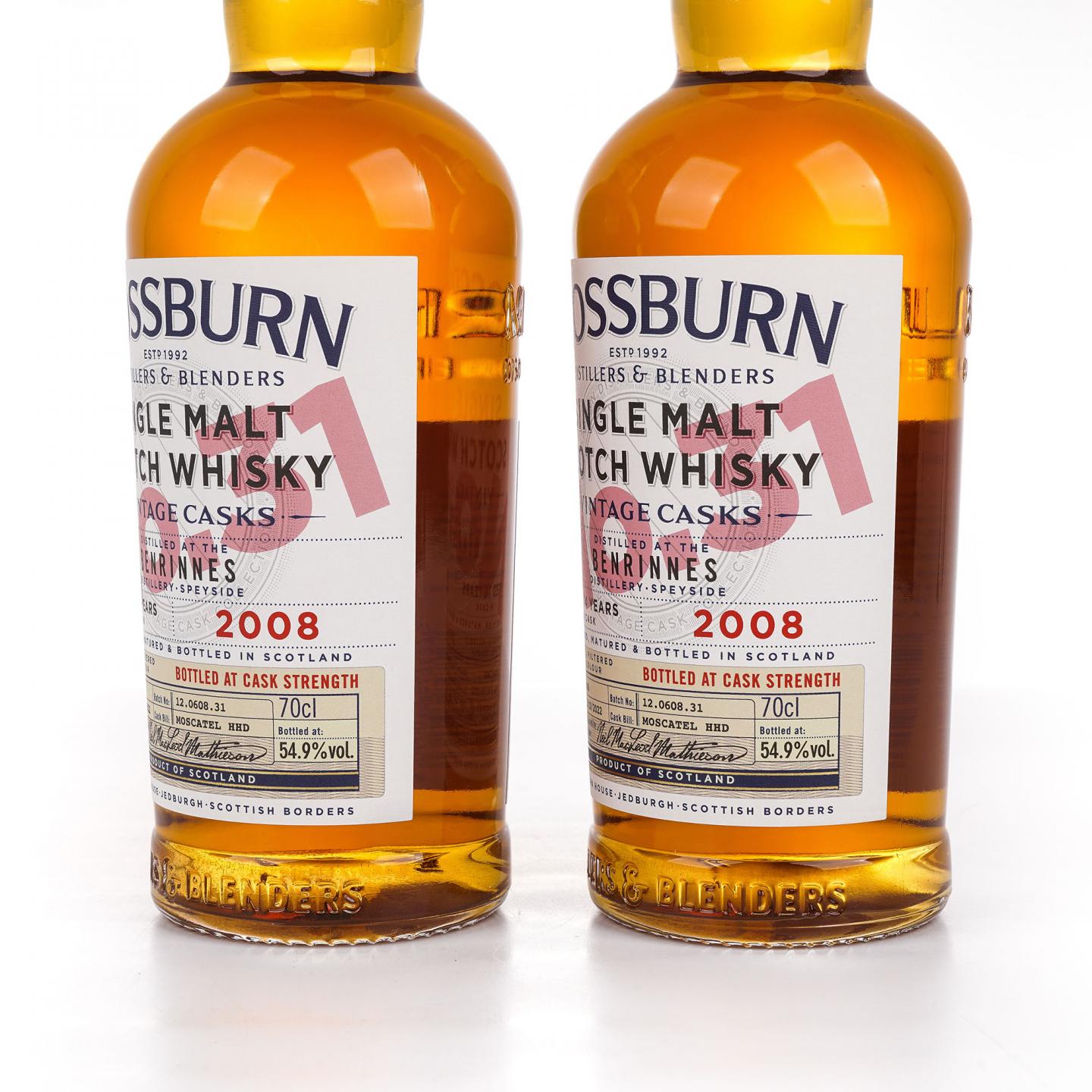 Benrinnes 本利林 14年 2008-2022 MDB 2瓶组