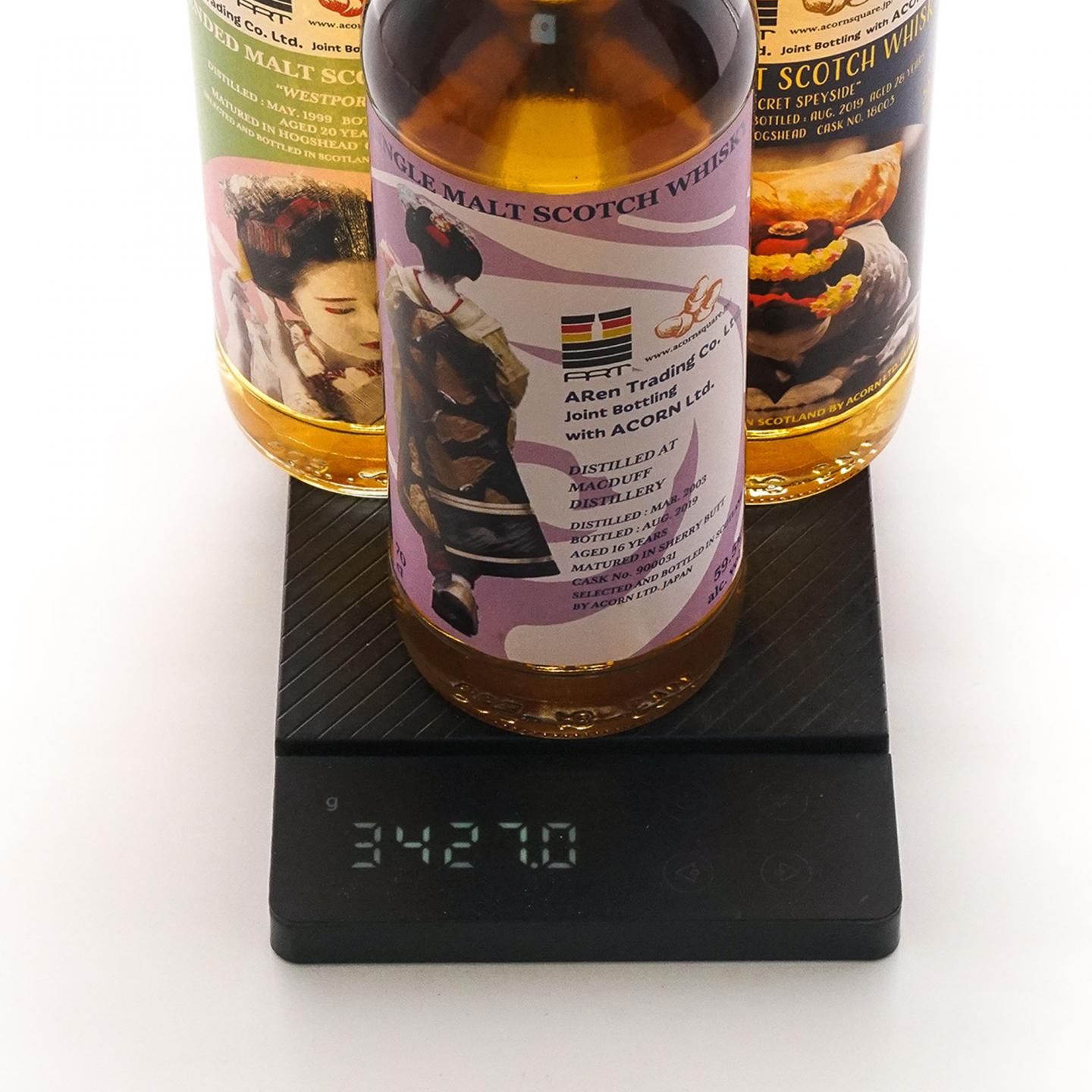 Acorn装瓶 艺伎系列 700ml*3