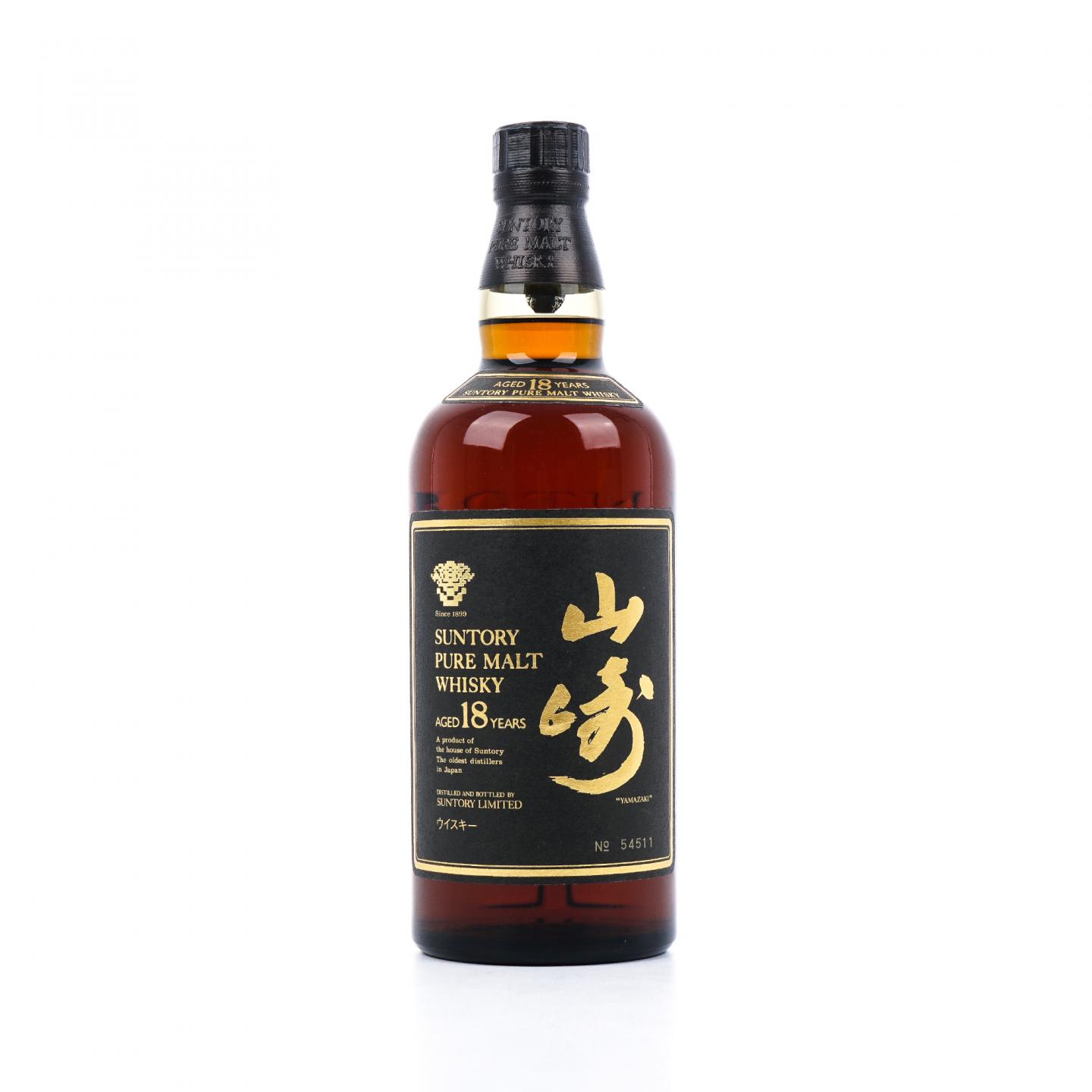 山崎 18年 金花标 Pure Malt 750ml