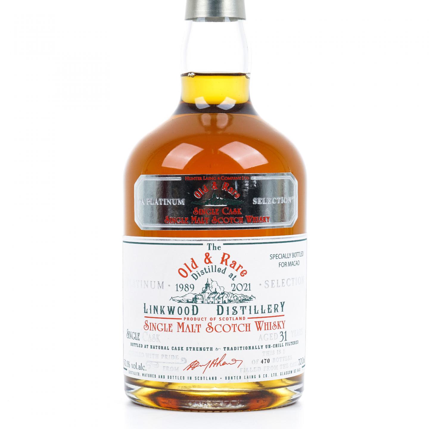 Linkwood 林可伍德 31年 1989-2021 单桶桶强 HL Old & Rare