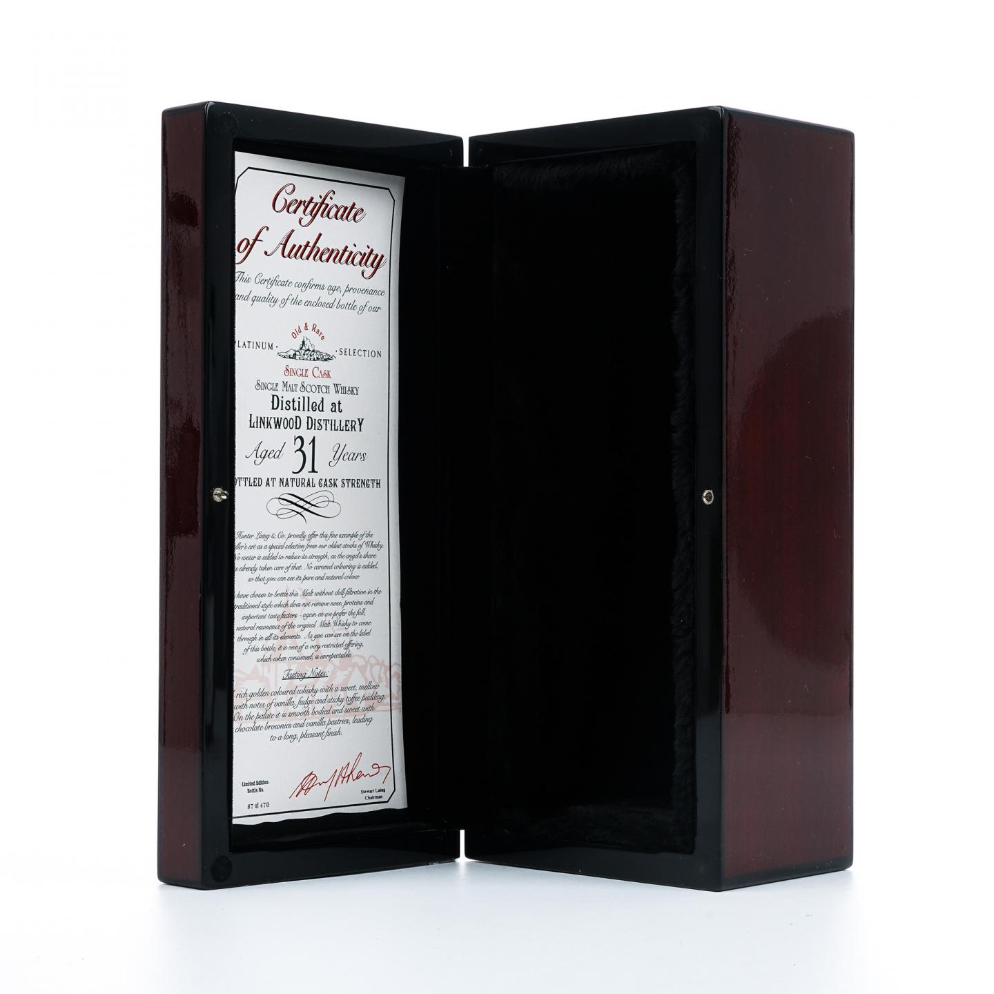 Linkwood 林可伍德 31年 1989-2021 单桶桶强 HL Old & Rare