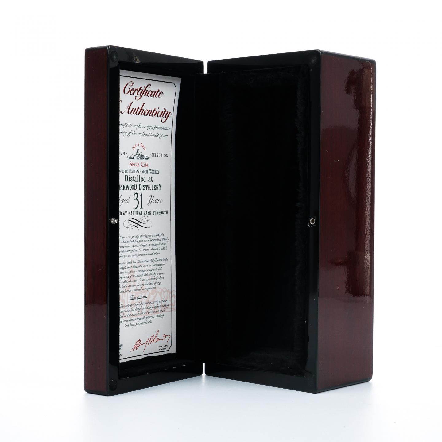 Linkwood 林可伍德 31年 1989-2021 Old & Rare HL