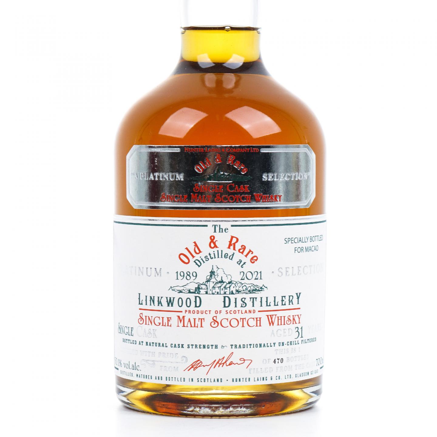 Linkwood 林可伍德 31年 1989-2021 Old & Rare HL 700ml