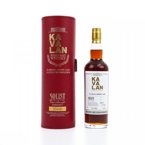 Kavalan 噶玛兰 经典独奏原酒系列 雪莉桶 #S090102015