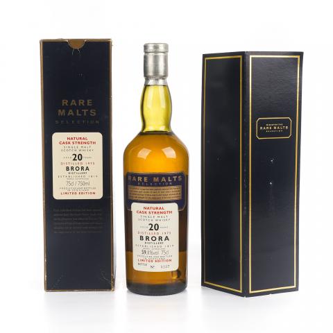 Brora 布朗拉 20年 1975 RMS 桶强 750ml