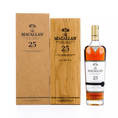 【附X光图】Macallan 麦卡伦 25年 2021 黑腰带