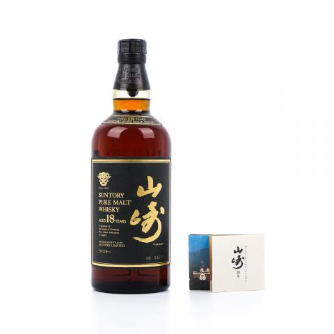 山崎 18年 金花标 Pure Malt 750ml