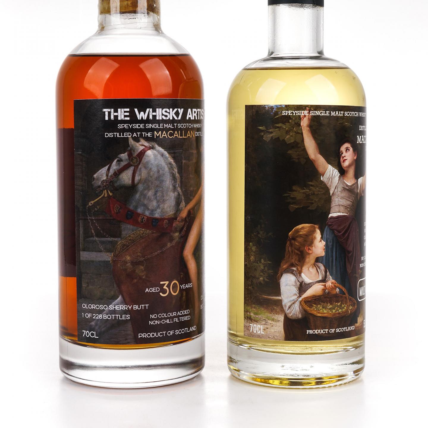 Macallan 麦卡伦 30/34年 1993/1986 2瓶组