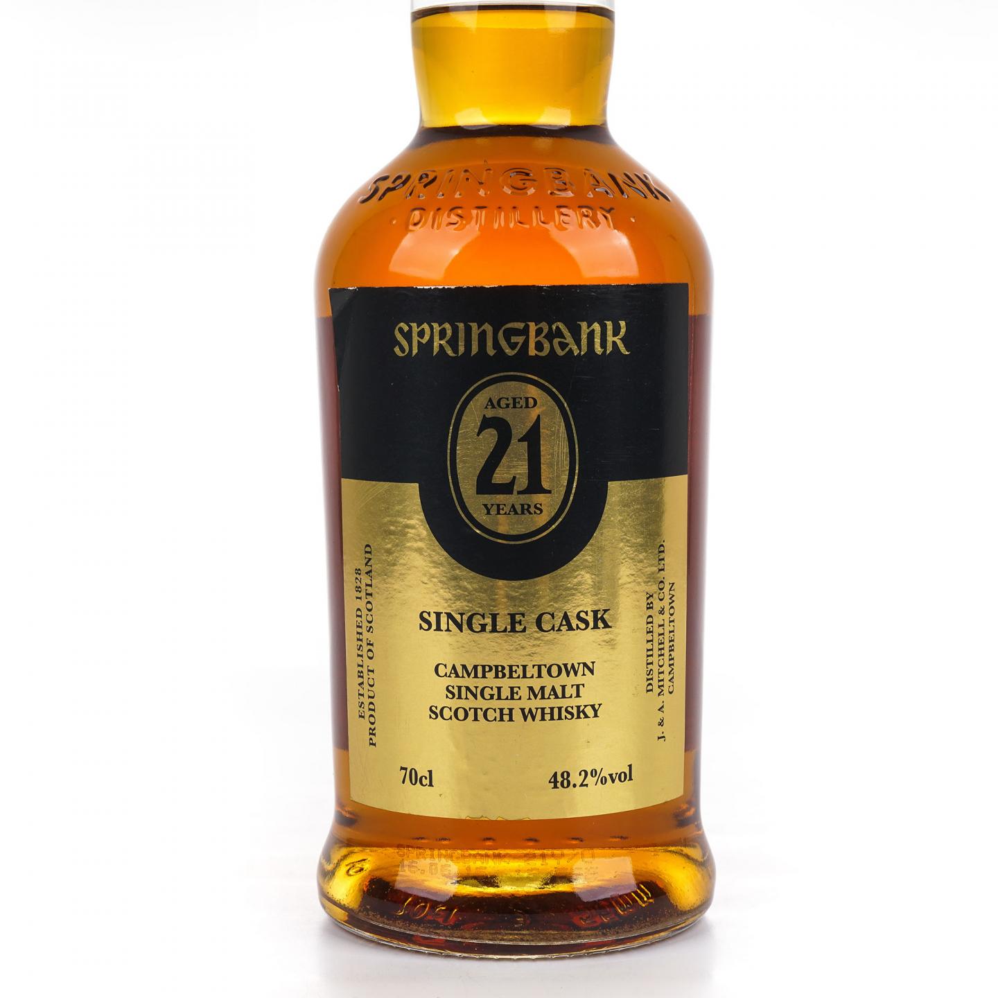 Springbank 云顶 21年 2016 雪莉单桶 48.2%