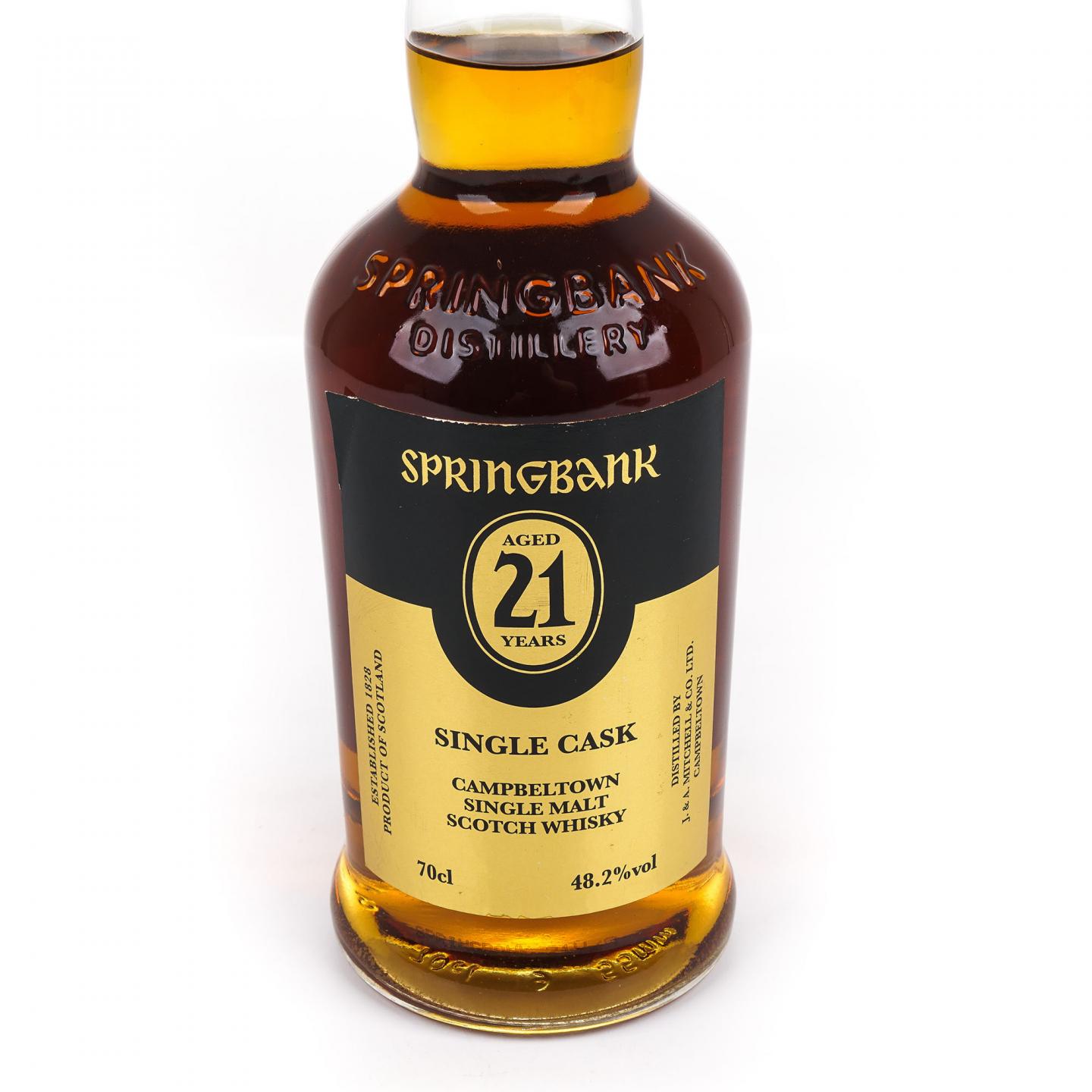 Springbank 云顶 21年 2016 雪莉单桶 48.2%