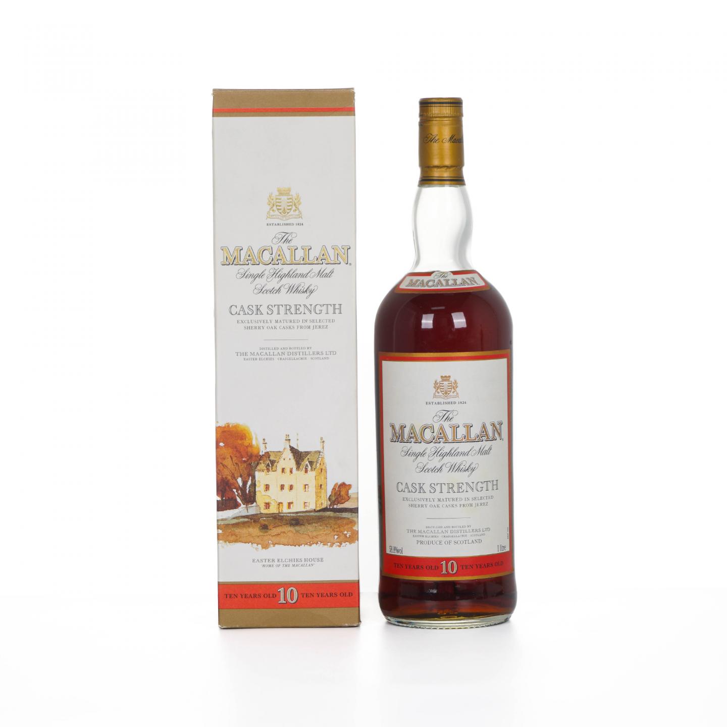 Macallan 麦卡伦 10年 桶强 1L 58.8%