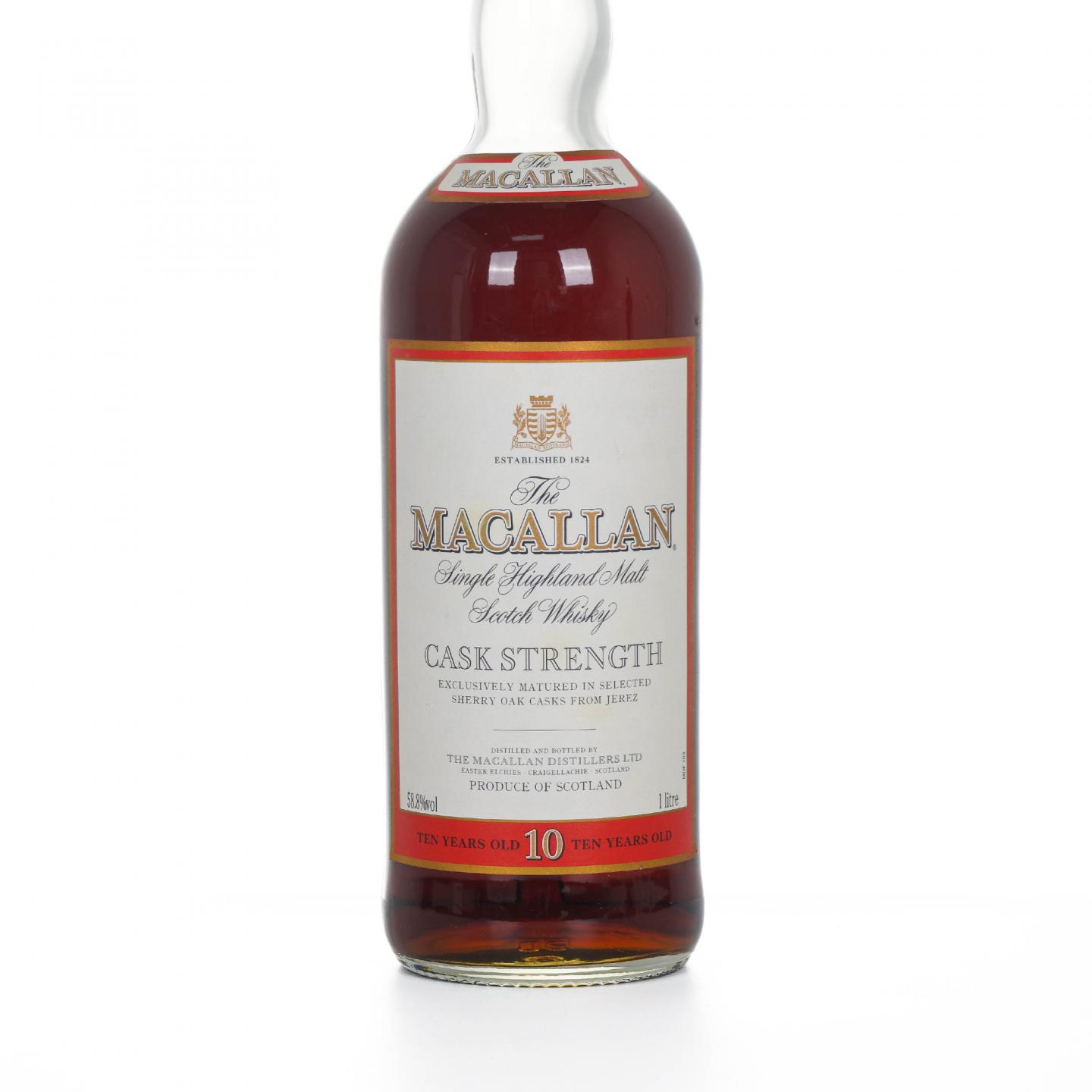 Macallan 麦卡伦 10年 桶强 1L 58.8%