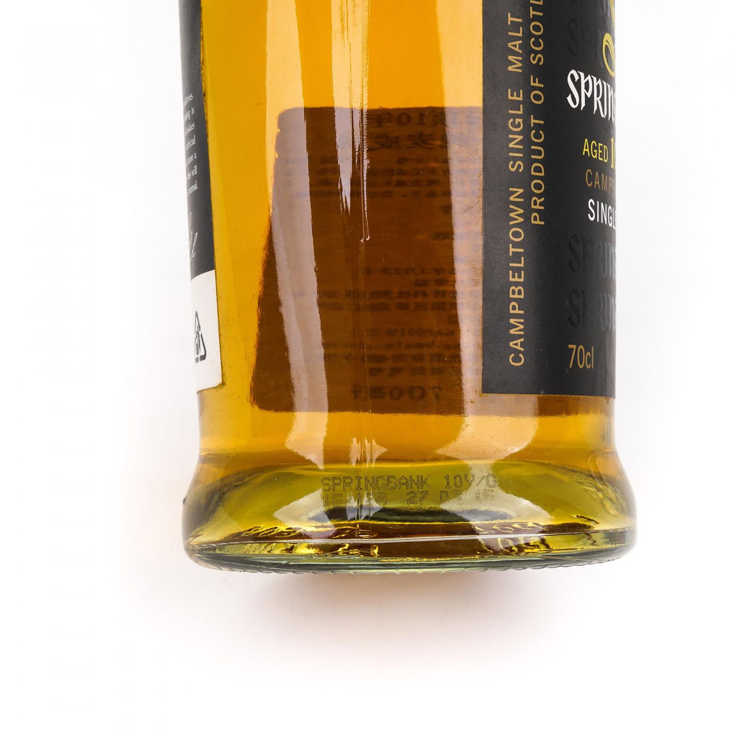 Springbank 云顶 10年 2015 非原盒