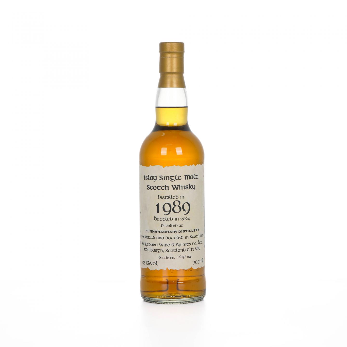 Bunnahabhain 布纳哈本 35年 1989-2024 Kingsbury 雪莉桶