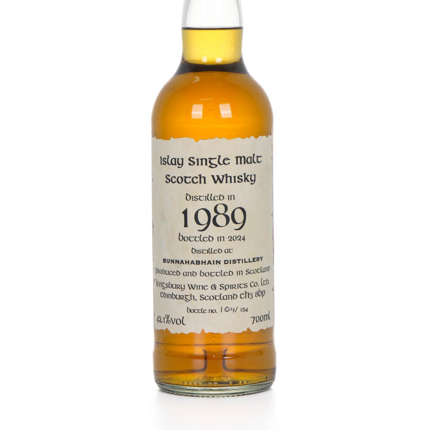 Bunnahabhain 布纳哈本 35年 1989-2024 Kingsbury 雪莉桶