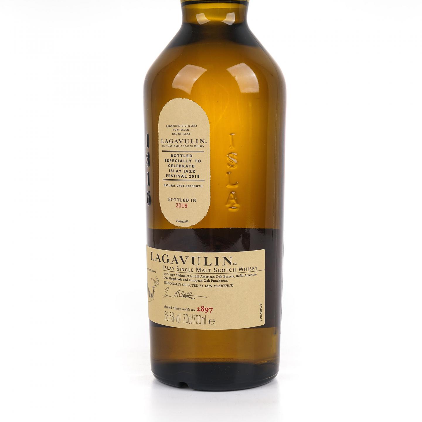 Lagavulin 乐加维林 2018 Islay Jazz Festival 2018 桶强