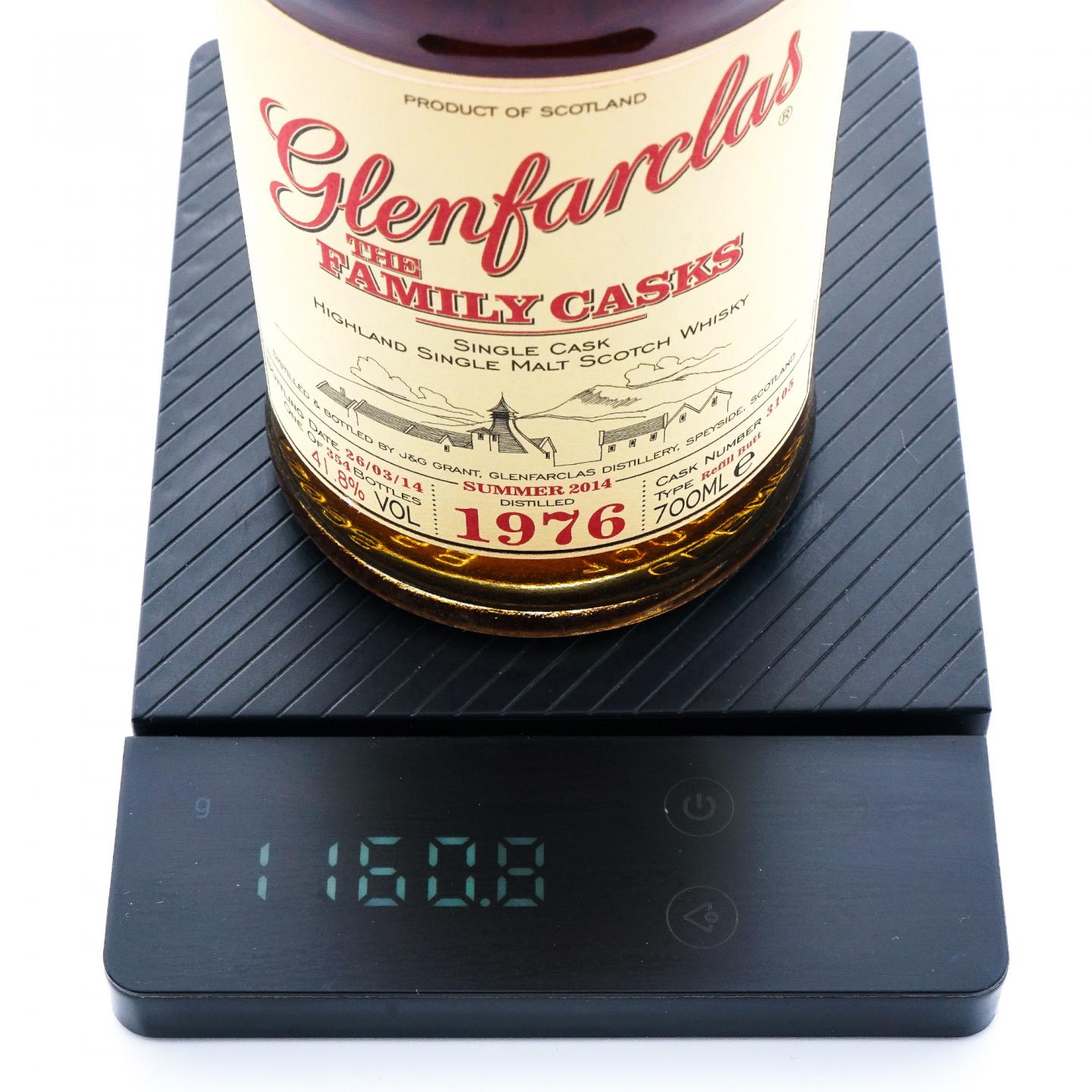 Glenfarclas 格兰花格 1976-2014 家族桶#3105