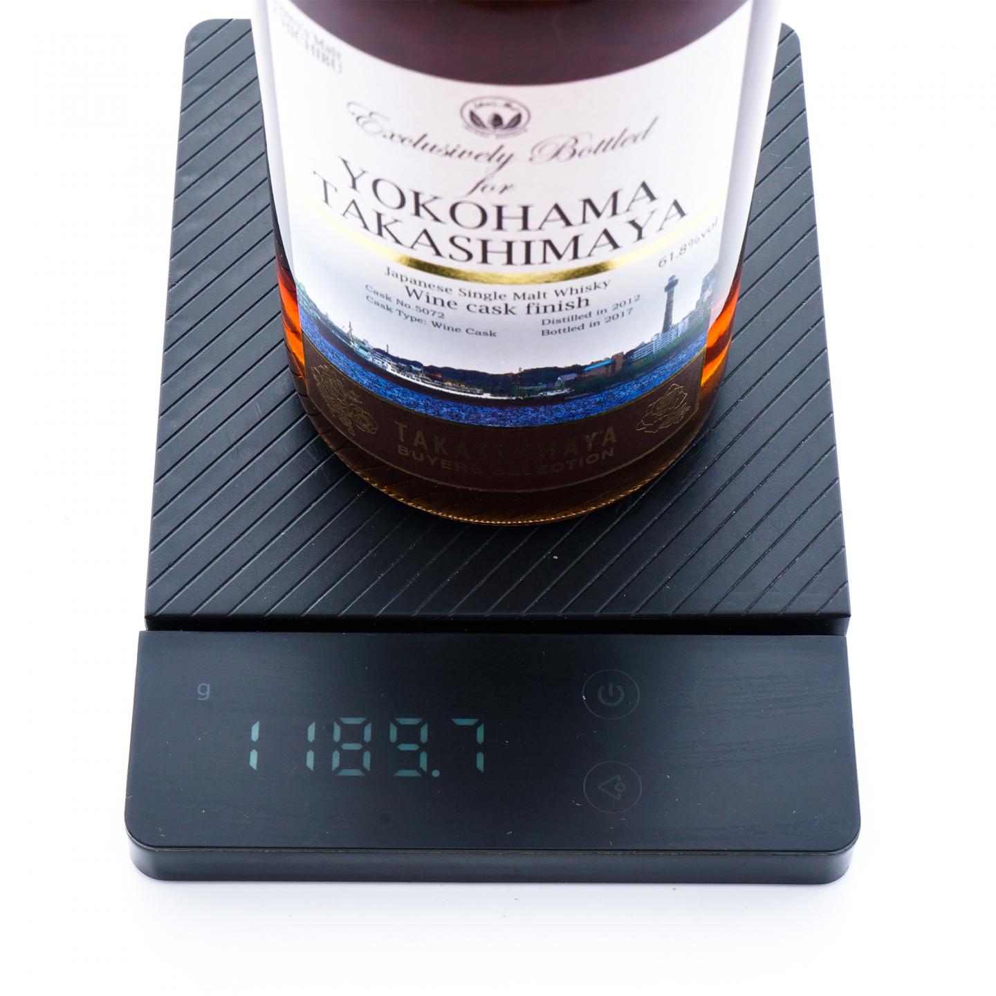 秩父 Takashimaya 2012-2017 红酒桶后熟#5072