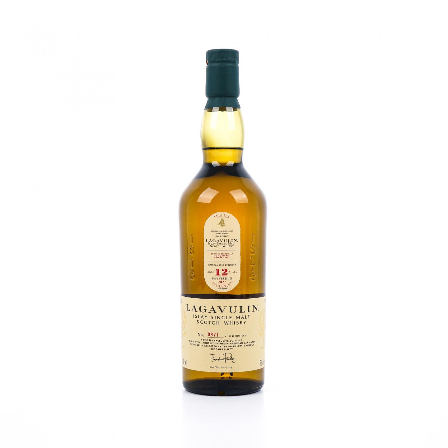Lagavulin 乐加维林 12年 Feis Ile 2022 桶强