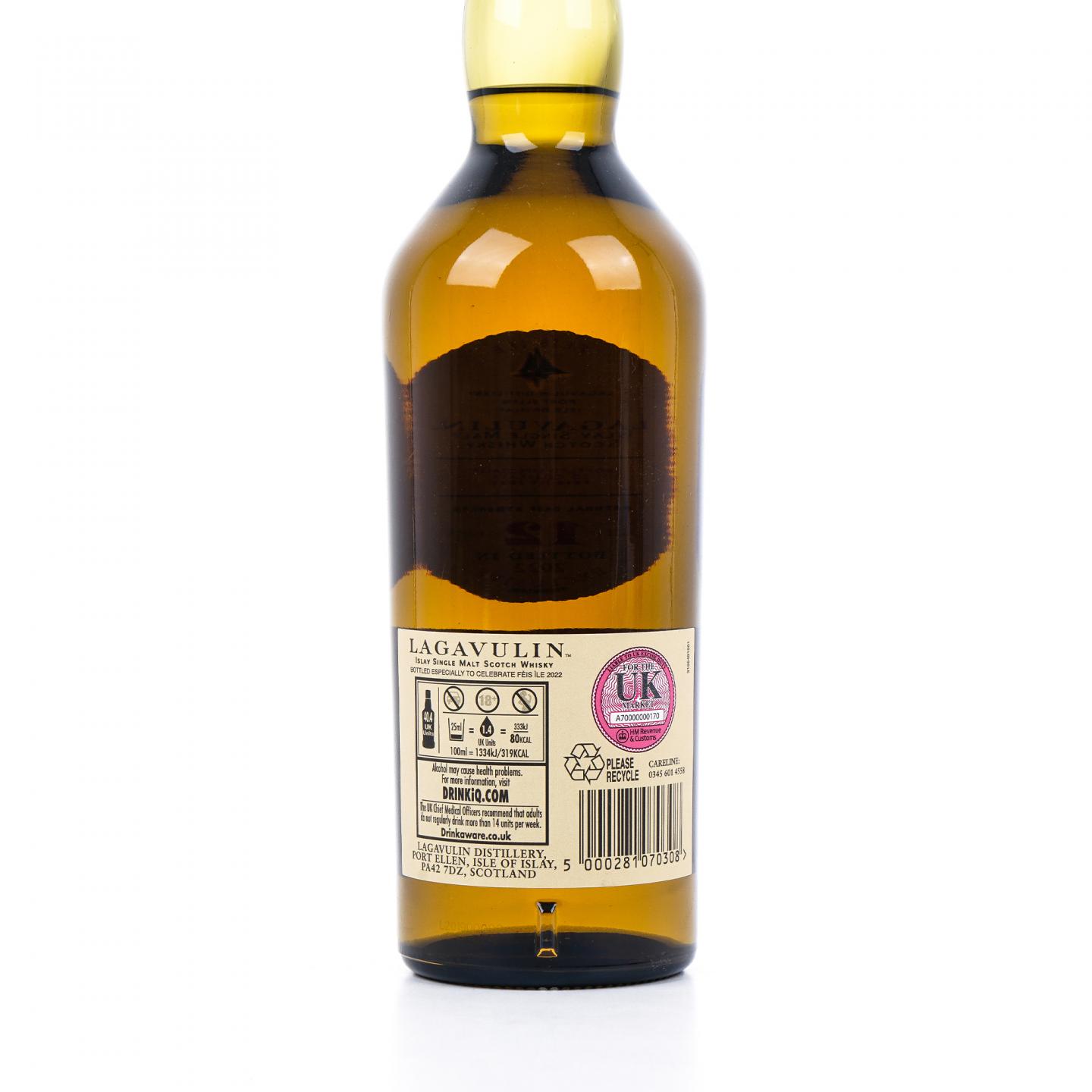 Lagavulin 乐加维林 12年 Feis Ile 2022 桶强