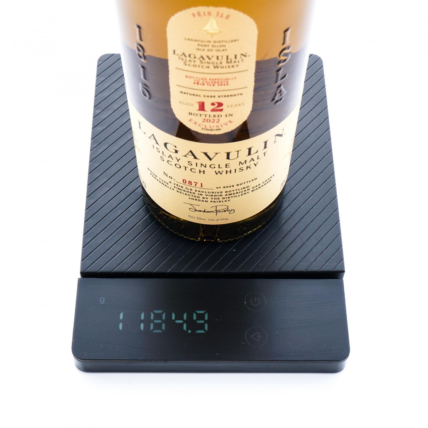 Lagavulin 乐加维林 12年 Feis Ile 2022 桶强