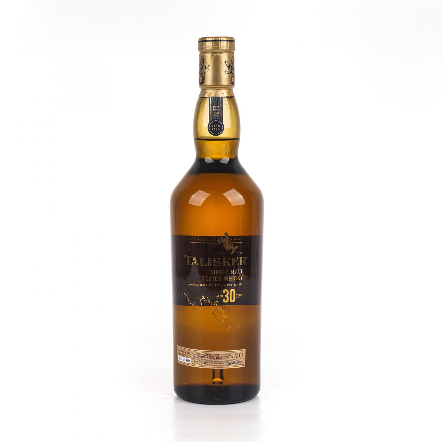 Talisker 泰斯卡 30年 2021
