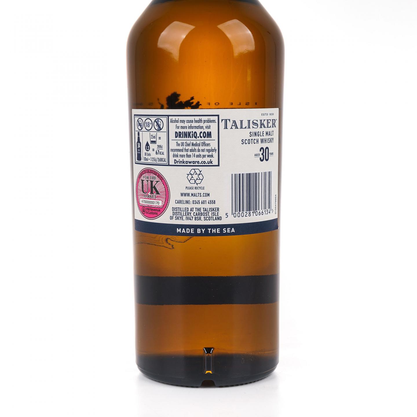 Talisker 泰斯卡 30年 2021