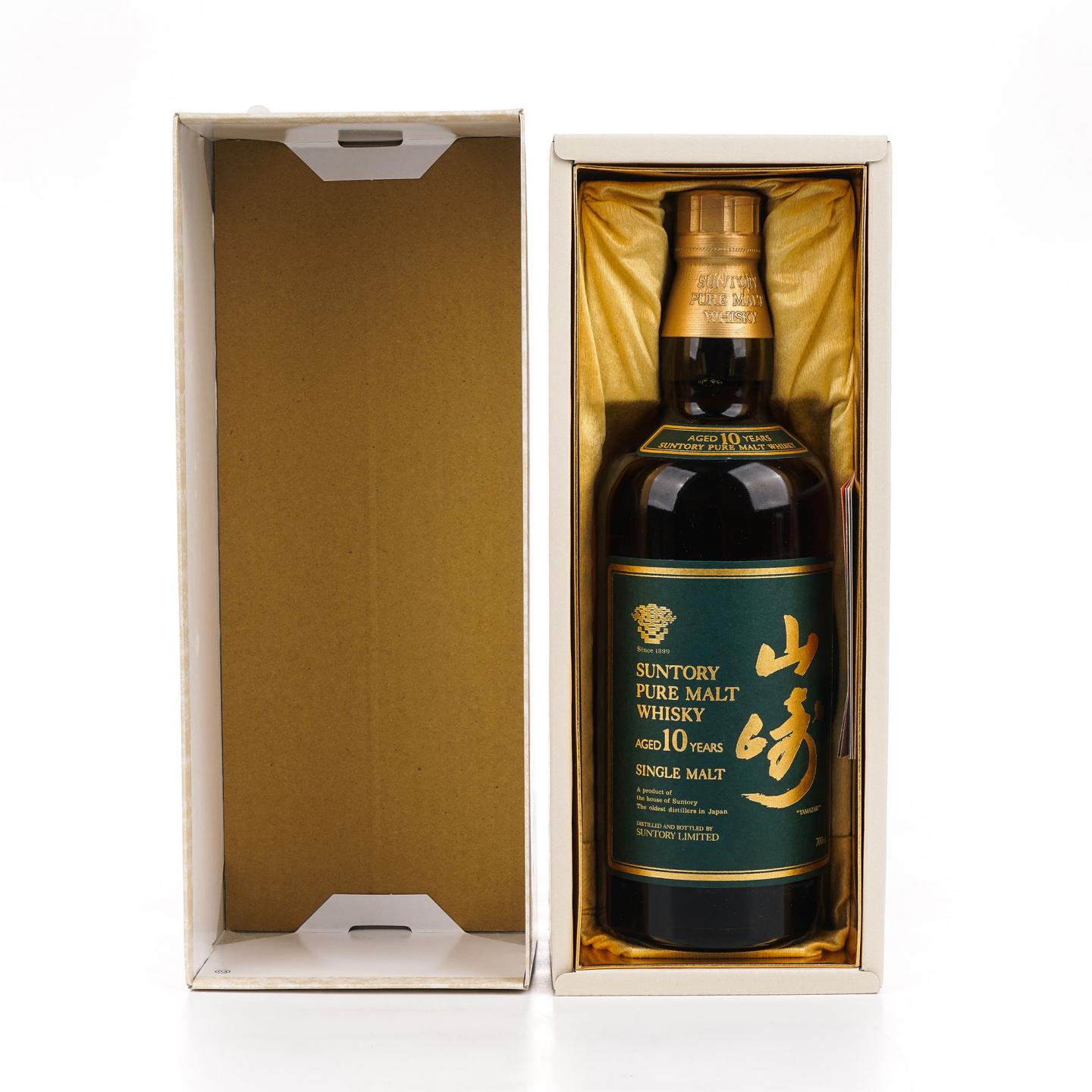 山崎 10年 金花标 绿标 Pure Malt 700ml