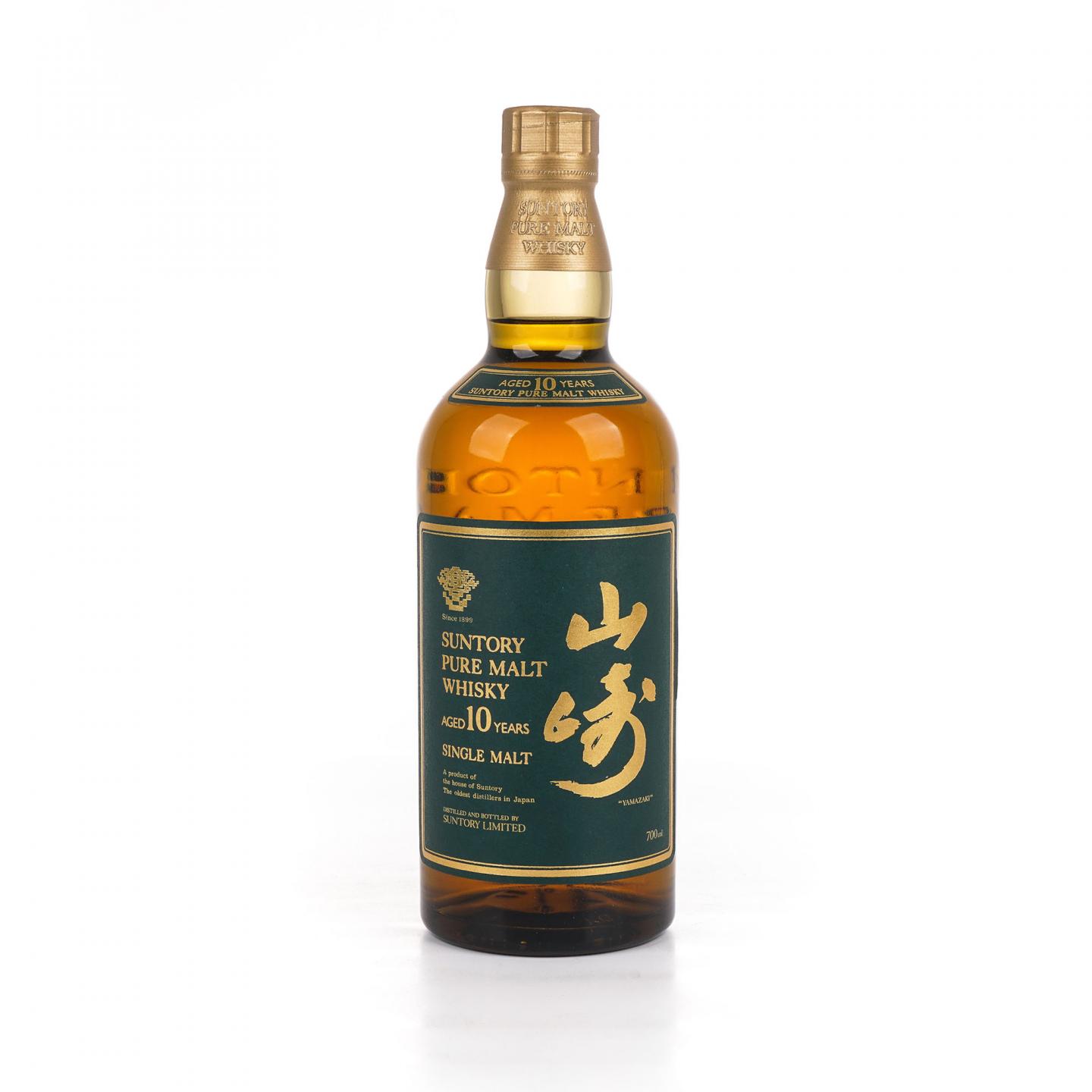 山崎 10年 金花标 绿标 Pure Malt 700ml
