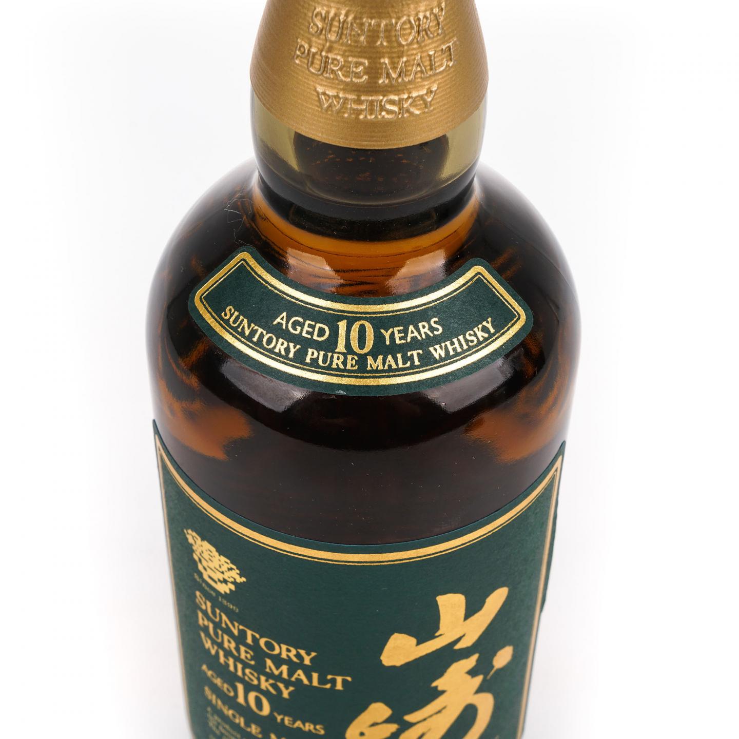 山崎 10年 金花标 绿标 Pure Malt 700ml