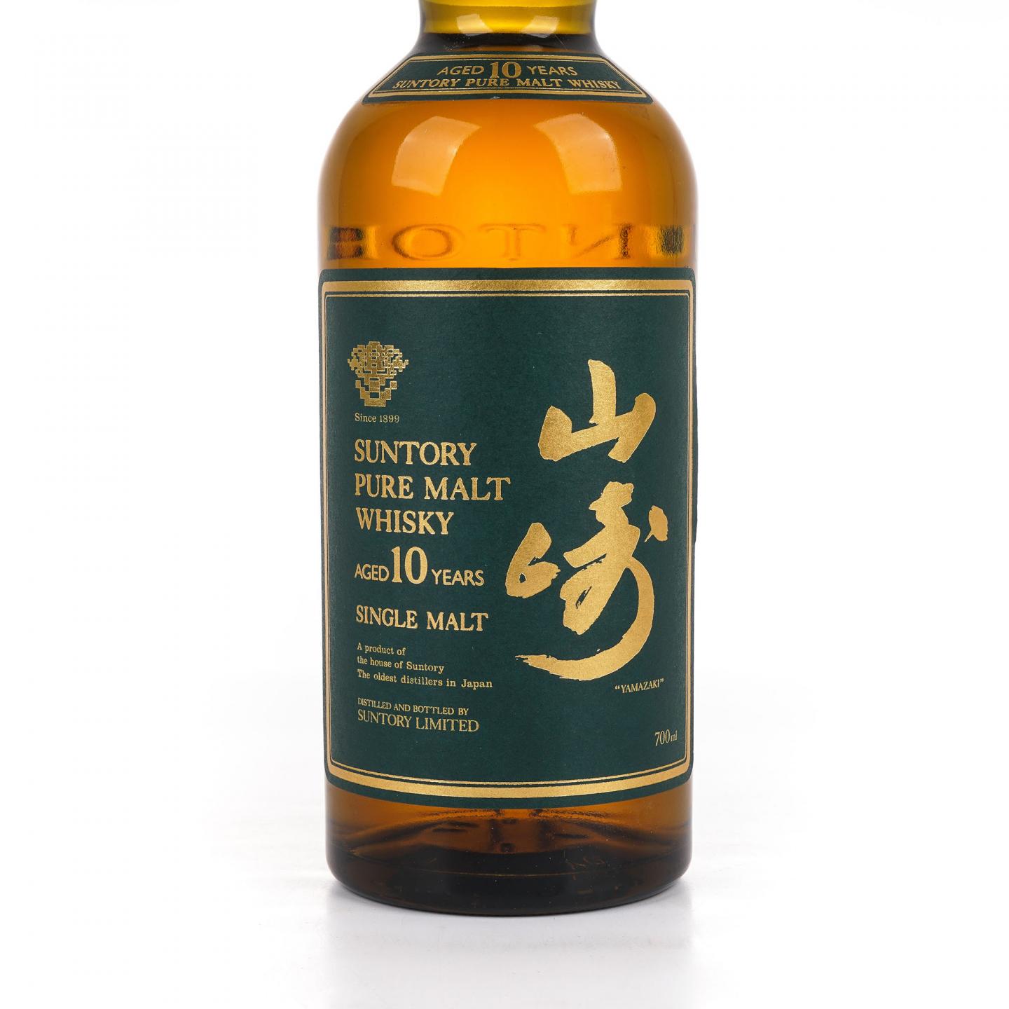山崎 10年 金花标 绿标 Pure Malt 700ml