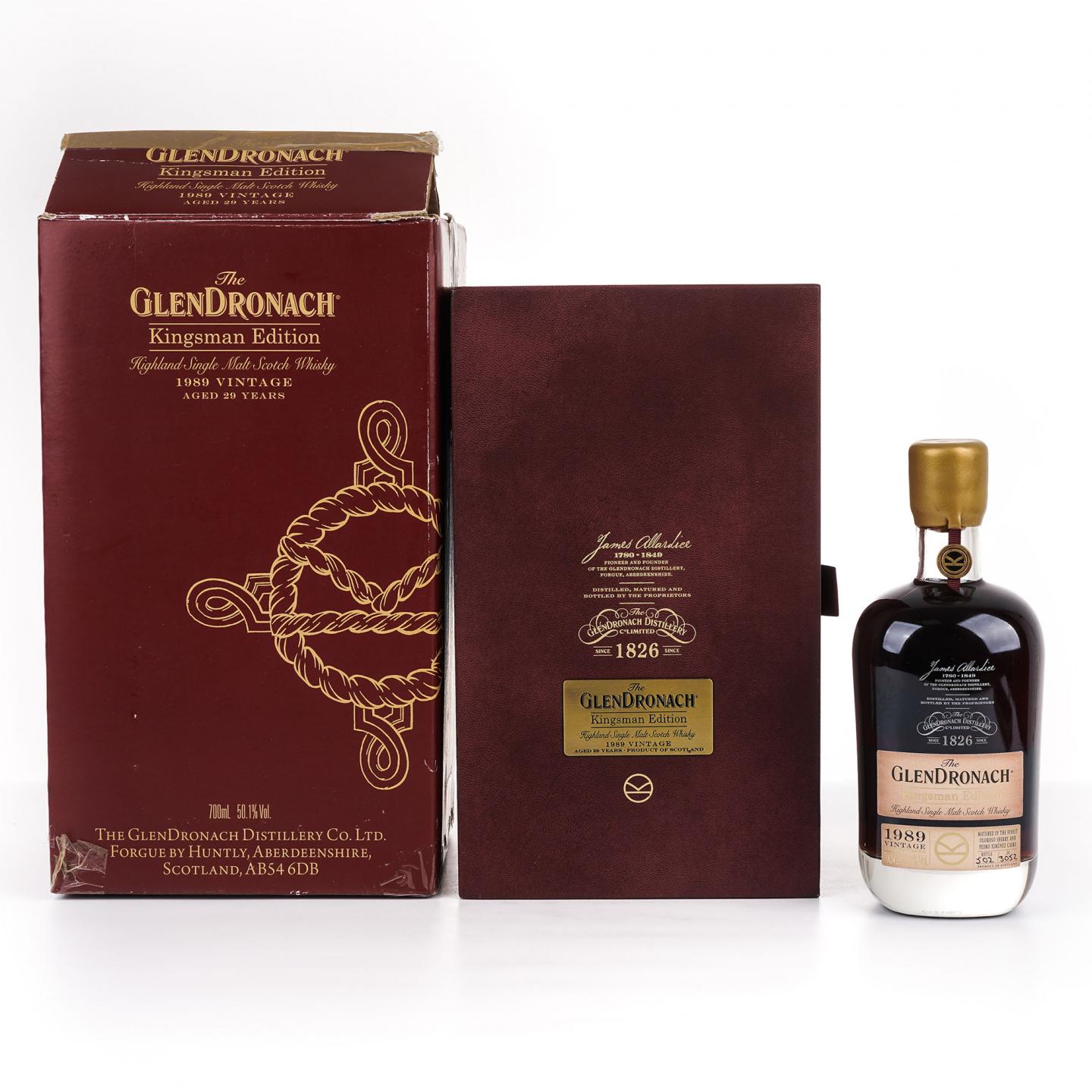 Glendronach 格兰多纳 29年 1989-2019 王牌特工限量版