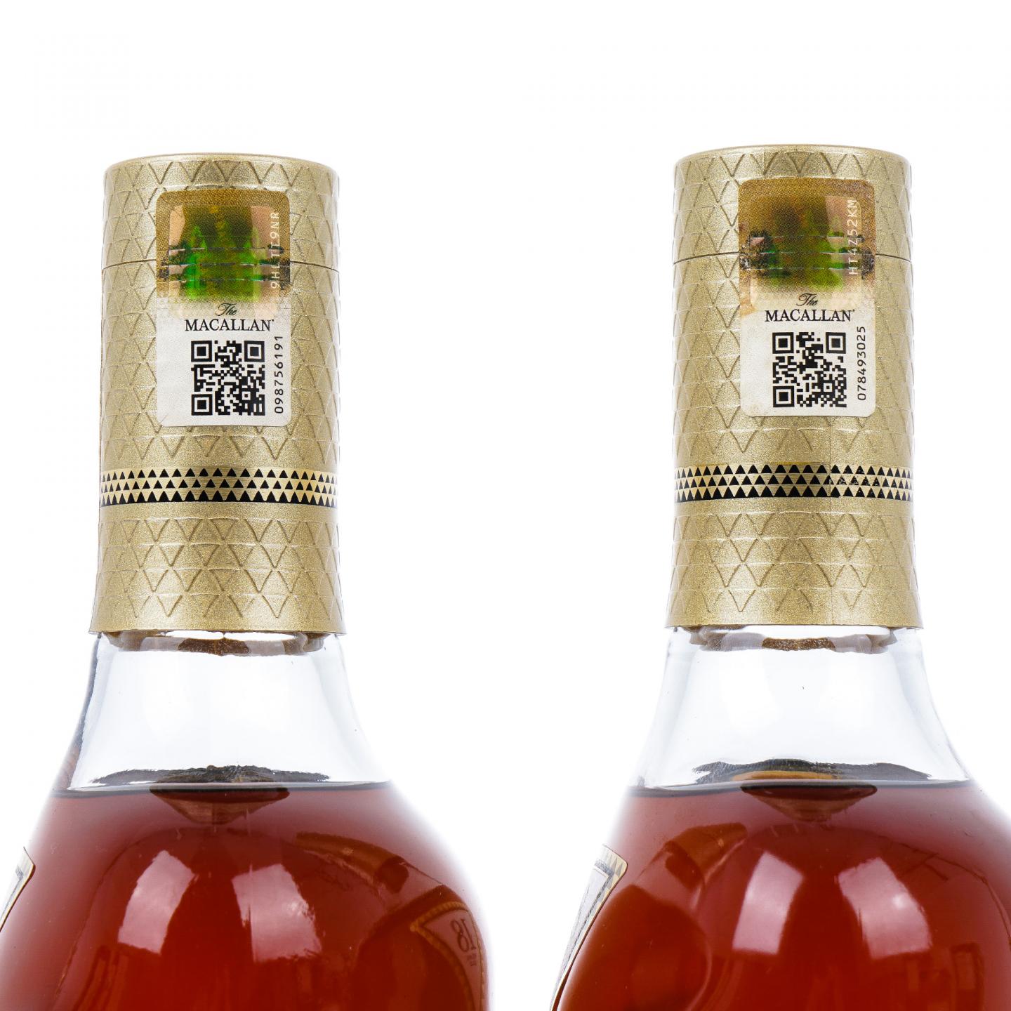 【附X光图】Macallan 麦卡伦 18年 2023/2024 雪莉桶 4瓶组