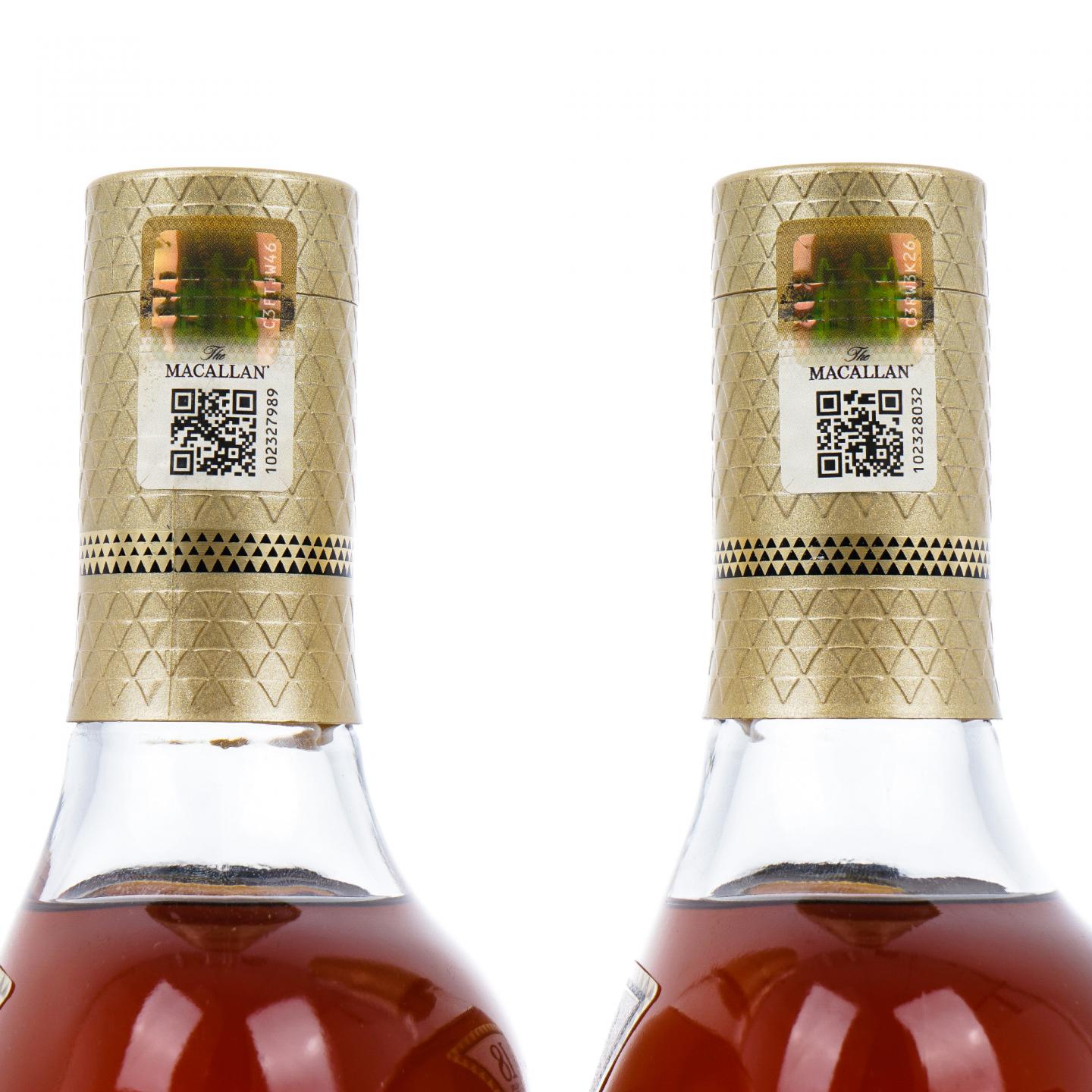 【附X光图】Macallan 麦卡伦 18年 2023/2024 雪莉桶 4瓶组