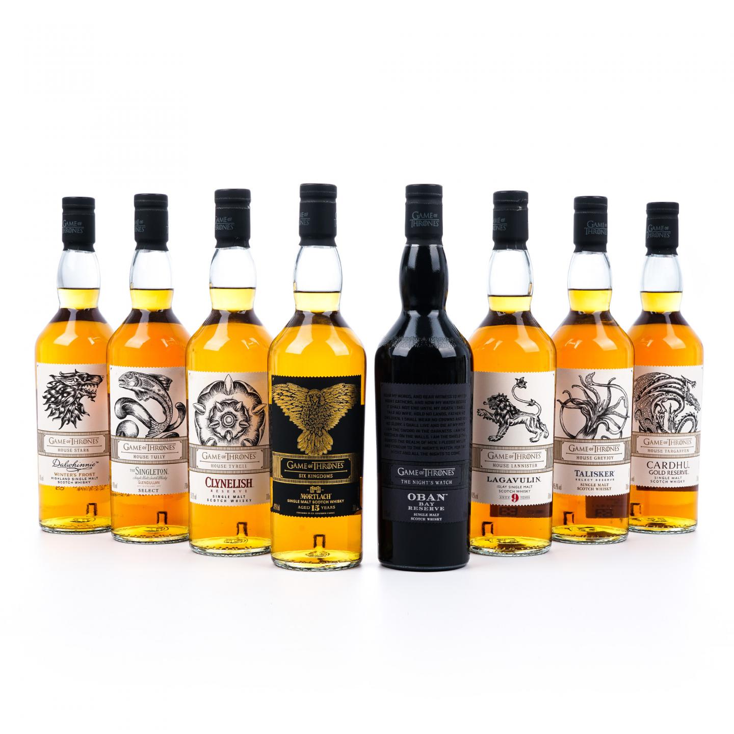 帝亚吉欧 权力的游戏 Game of Thrones 8支组