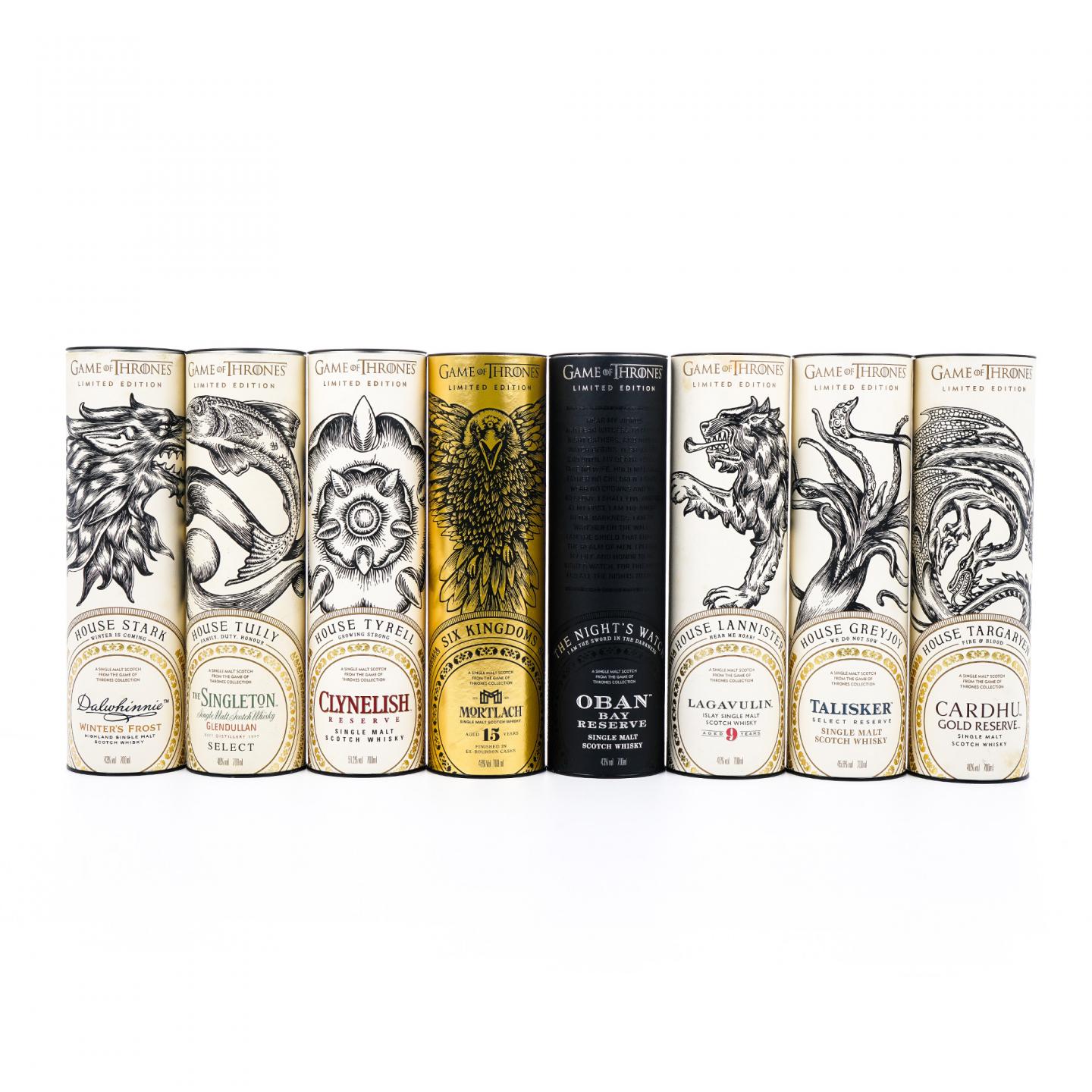 帝亚吉欧 权力的游戏 Game of Thrones 8支组