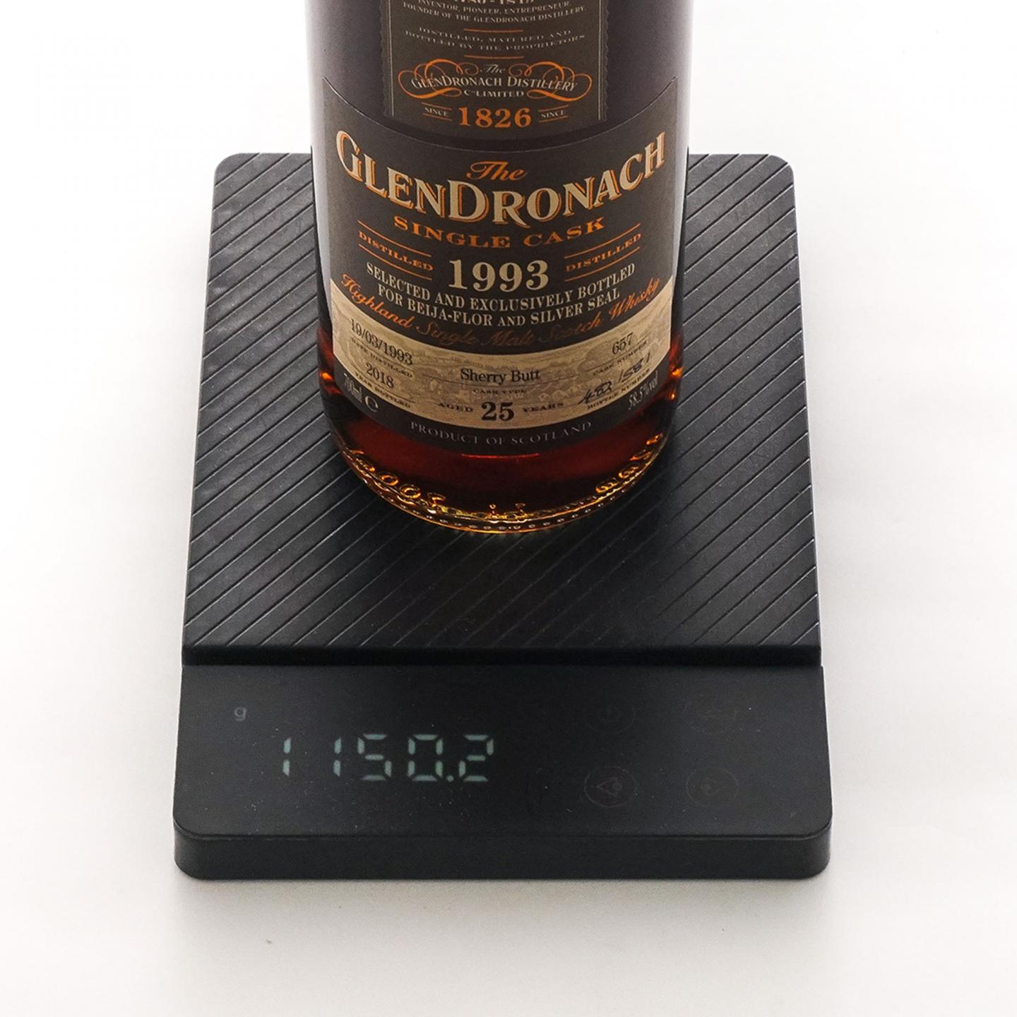 Glendronach 格兰多纳 25年 1993-2018 雪莉桶#657