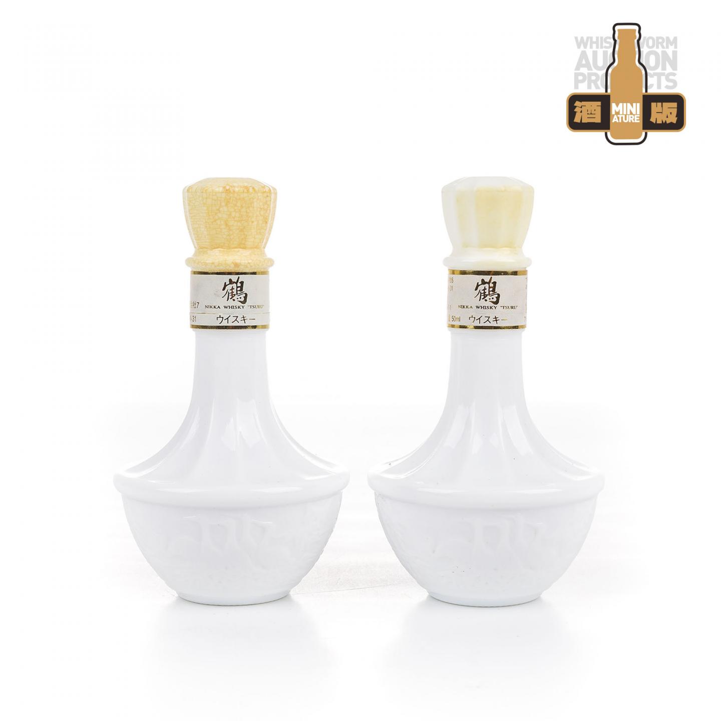 【酒版】Nikka 鹤 白瓷瓶 50ml*2