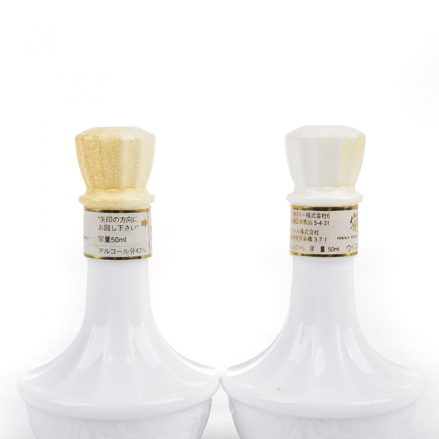 【酒版】Nikka 鹤 白瓷瓶 50ml*2