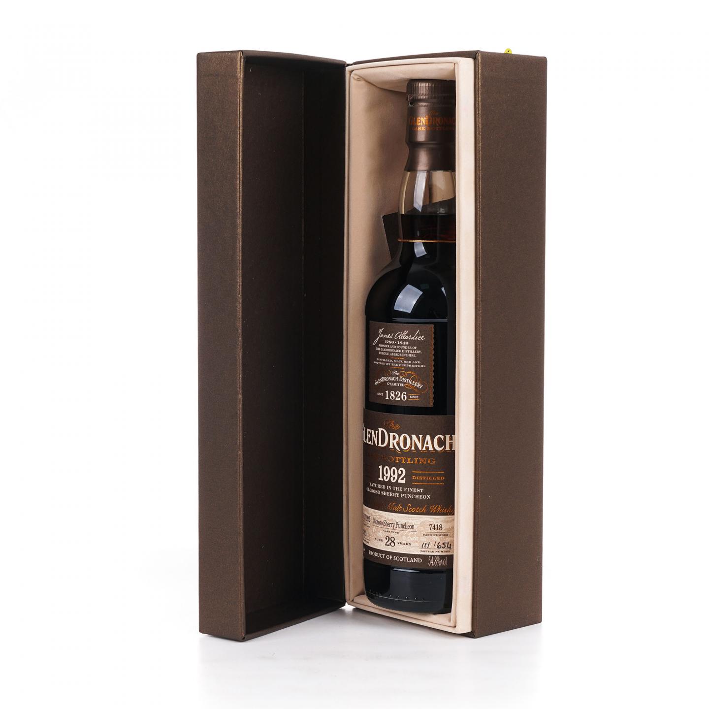 Glendronach 格兰多纳 28年 1992-2021 雪莉桶#7418