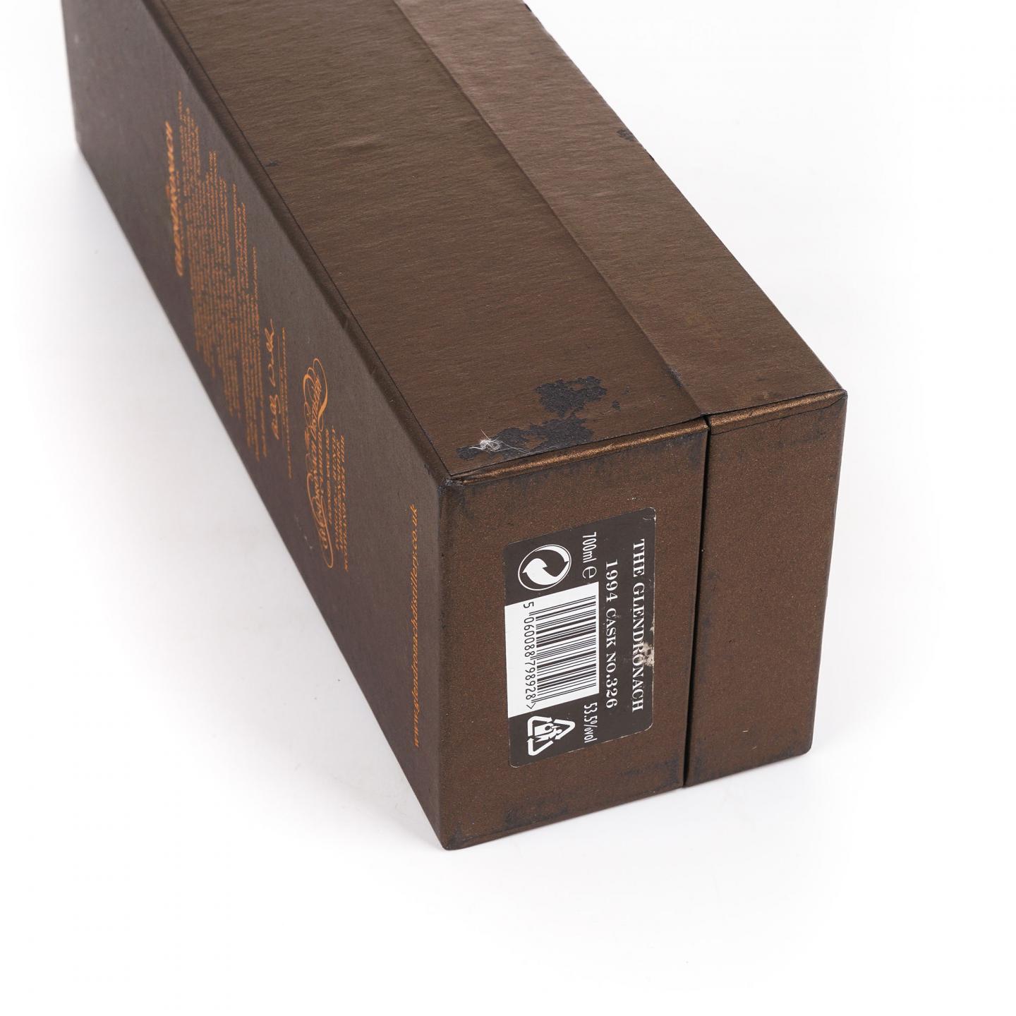 Glendronach 格兰多纳 19年 1994-2014 雪莉单桶#326