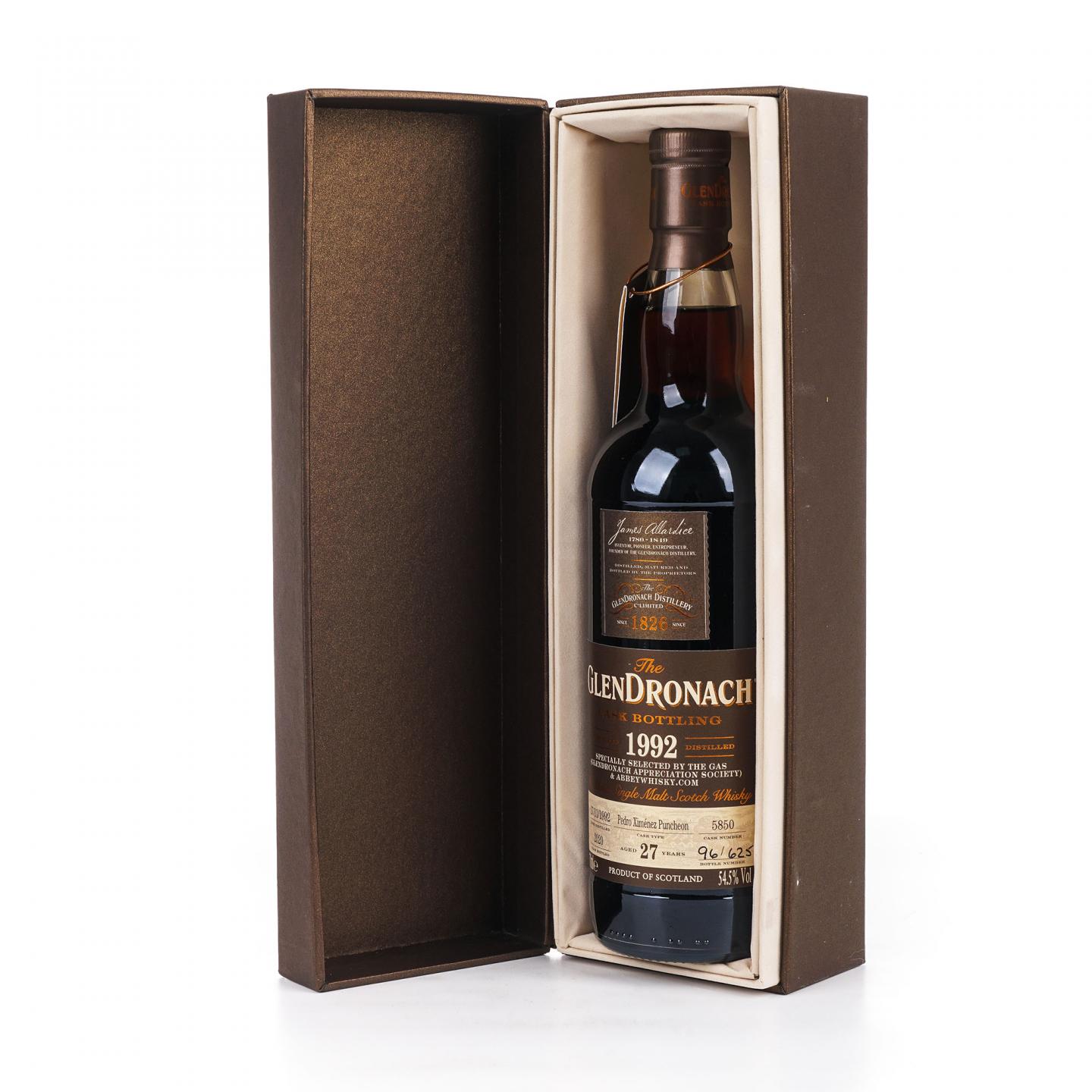 Glendronach 格兰多纳 27年 1992-2020 雪莉桶#5850