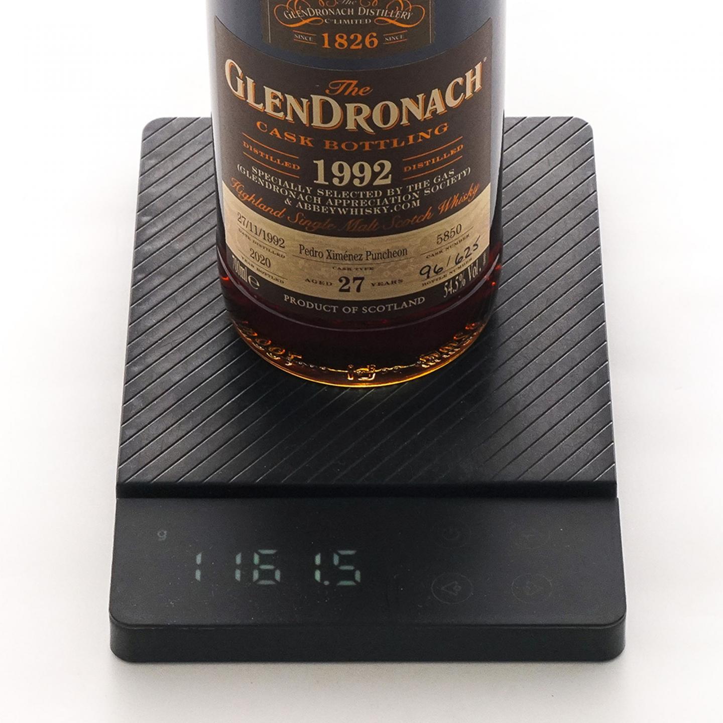 Glendronach 格兰多纳 27年 1992-2020 雪莉桶#5850
