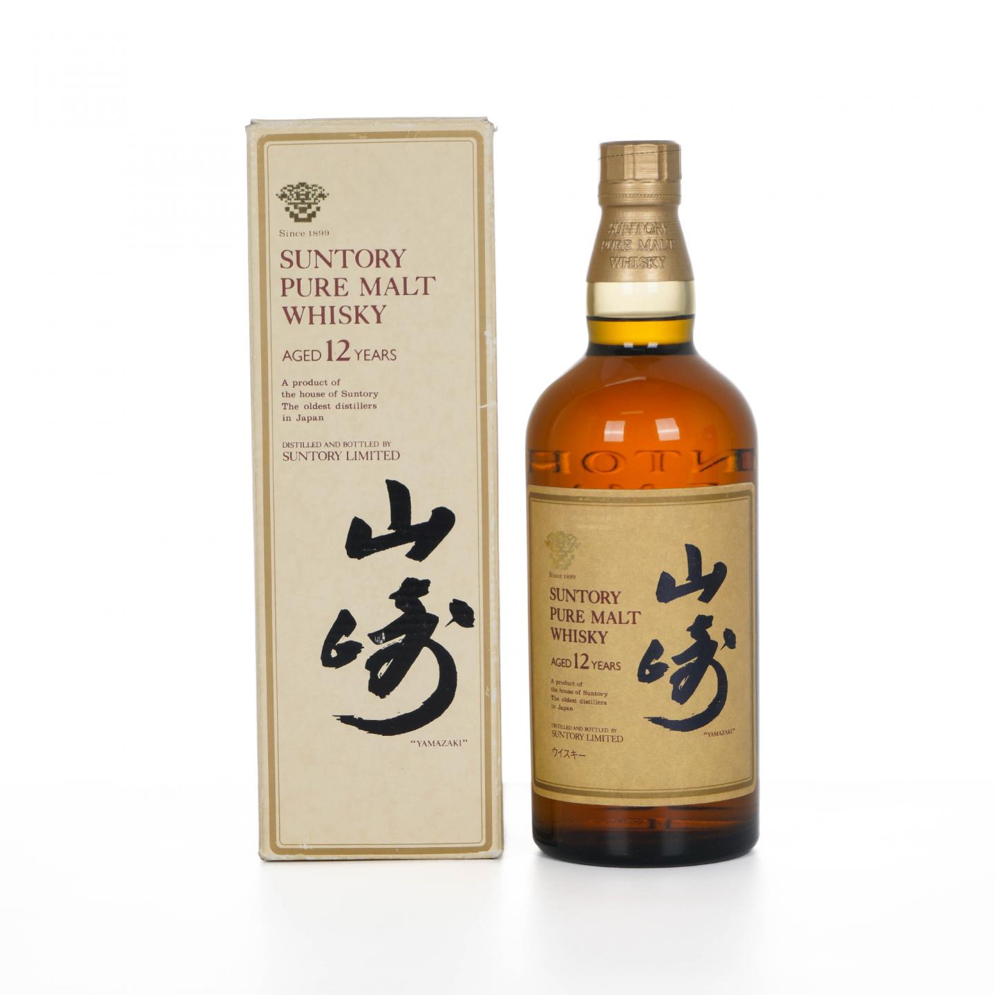 山崎 12年 金花标 Pure Malt 750ML
