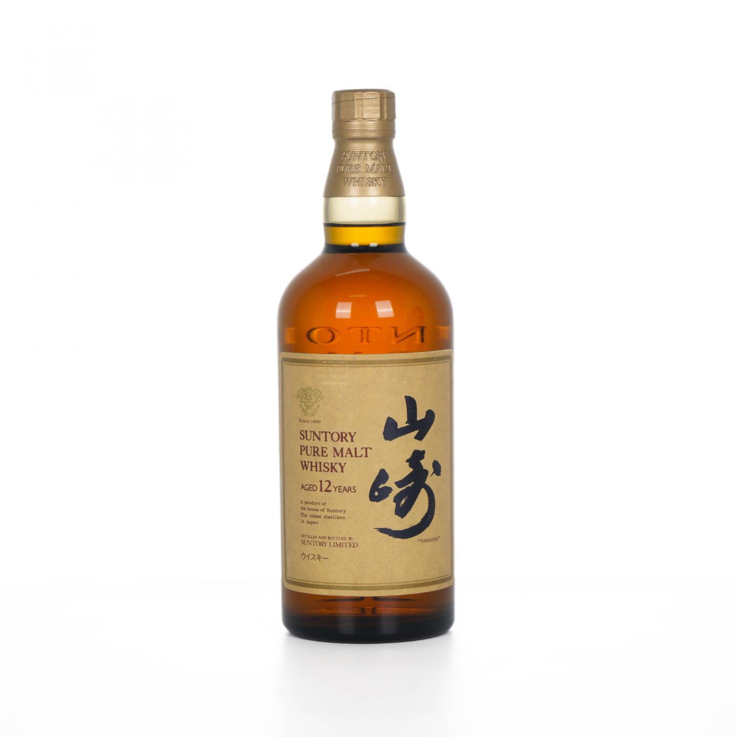 山崎 12年 金花标 Pure Malt 750ML