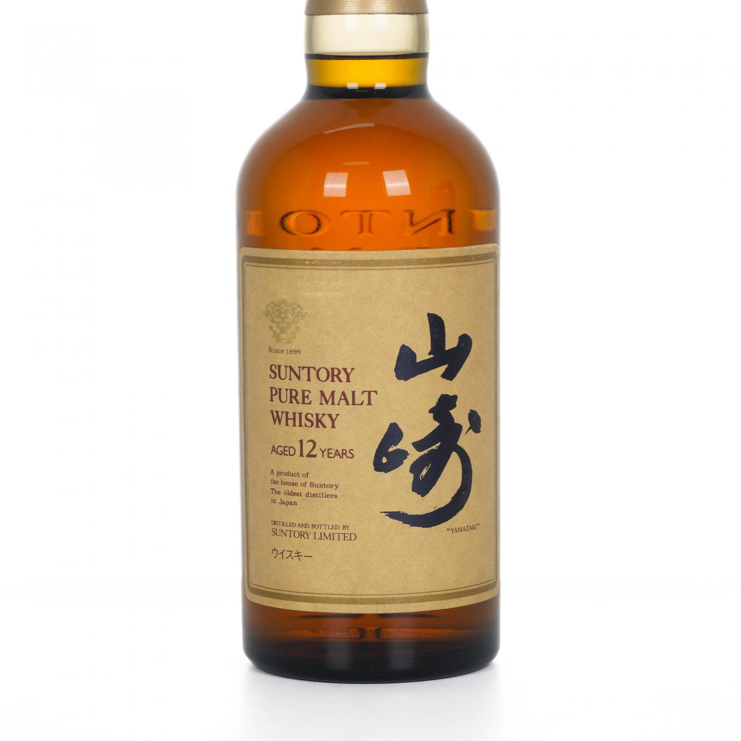 山崎 12年 金花标 Pure Malt 750ML