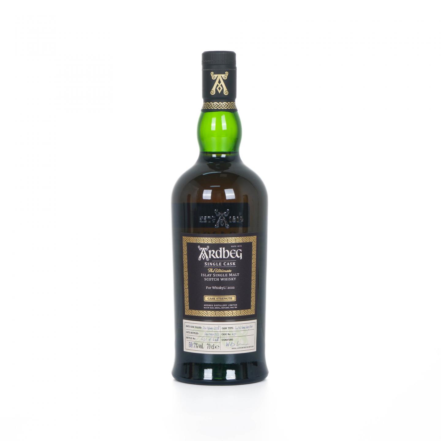 Ardbeg 阿贝 2008 Whisky L! 2022 雪莉单桶#430 行货